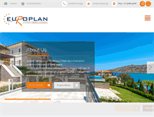 Tablet Screenshot of europlan.gr